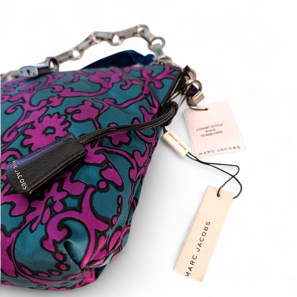Marc Jacobs Collection Cement Style Shoulder Bag – Rose Turquoise – NWT - Picture 10 of 16